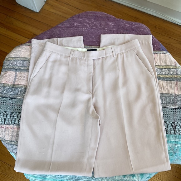 Vintage Giorgio Armani Classico Black Label Borgo 21 Blush Pink Trousers… - Picture 4 of 12